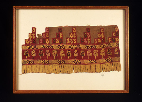 Tapestry-woven border,birds design(PRE-INCA)